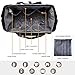 Clearance Sale Diaper Bag Tote Stylish for Mom and Dad Convertible Travel Baby Bag for Boys and Girls with Changing Pad, Insulated Pockets (Black)