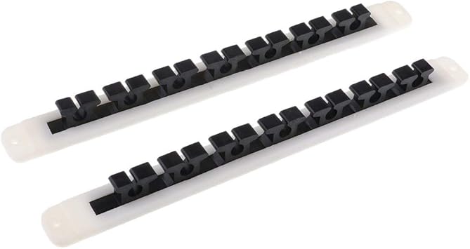 Amazon 壁掛け ロッドスタンド7本収納 省スペースプラスチック ゴム耐久性が強い上に軽く高品質 Shangjin 竿掛け ロッド ホルダー