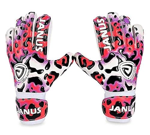 ATHPIK Goalie Goalkeeper Gloves for Kids Youth Fingersave, pro