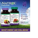 Natrol JuiceFestiv - 240 FruitFestiv Capsules & 240 VeggieFestiv Capsules