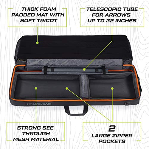 Legend Everest Hybrid Roller Bow Case Compound Archery Gear Rolling Travel Bag Compact