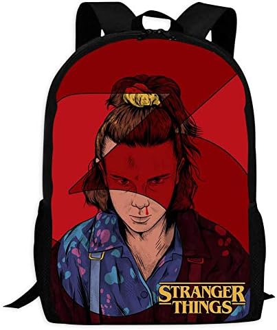 UIJ JJAA Stranger Things 3 Backpack Teenagers Student School Bag children Book Bag Unisex