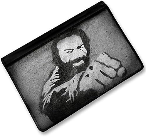 RFID Passport Holder Bud Spencer, Cover Case / Wallet - Neonblond