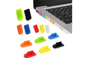 91Pcs Laptop Anti-Dust Port Plugs - Silicone Cover Caps for Ethernet, Hub, Computer, PC Case Box Ports