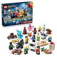 LEGO Harry Potter Advent Calendar 2025 for 7+ Year Old Boys & Girls - Christmas Countdown Toy with 24 Surprises incl. 8 Minifigures in Festive Jumpers, & Mini Builds - Gift Idea - 76456