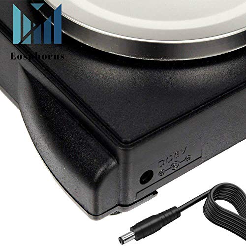 600 g (21 oz) / 0.01 g Digital LCD Analytical Balance Compact Accurate Weighing Scale for Science Laboratory Test Measurements with USB AC/DC Adapter