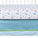 Trend Lab Dinosaur Roar Breathable 3-Piece Crib Bedding Set, Can Be Used As A Blanket Or A Playmat for Tummy Time, Includes Quilt, Fitted Crib Sheet and Skirt