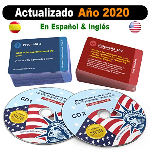 Ciudadania Americana 2020 2 Cd 100 F Buy Online In French Guiana At Desertcart