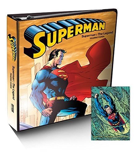 Cryptozoic DC Comics Superman the Legend Trading Card Binder Album with Promo Card