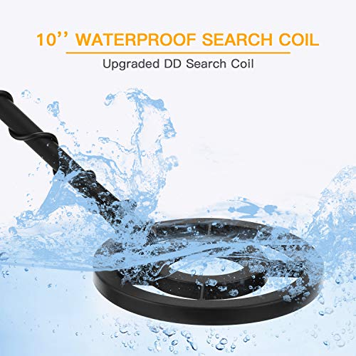 Noeler Metal Detector,High Accuracy Detector with Pinpoint Function,Professional Waterproof Metal Detectors for Adults and Kids (Size 1)