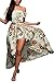 Alvaq Woman's Elegant Multi-color Floral Romper Maxi Off Shoulder Dress