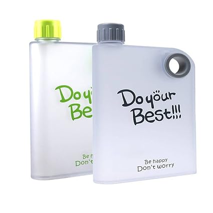 Tuelip ROYALS Altg A5 Memo Notebook Portable Water Bottle, 420ml - Pack of 2