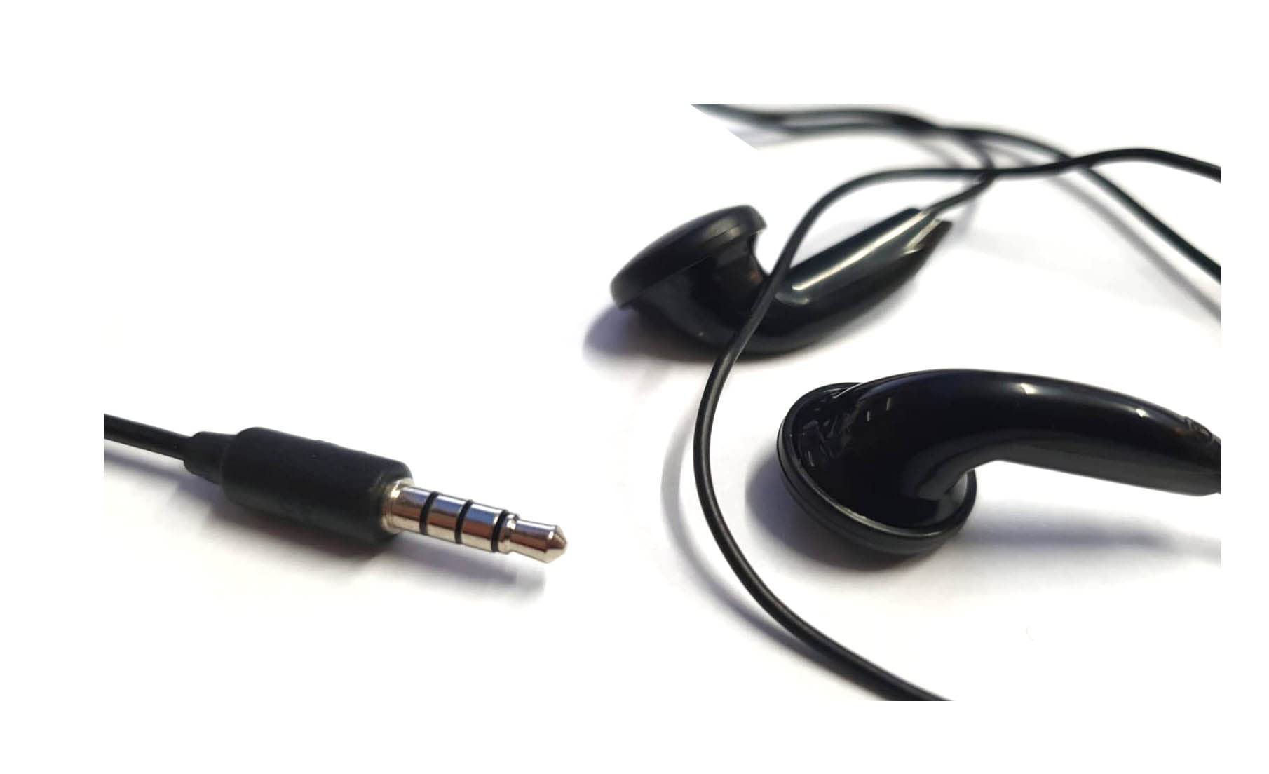 Mr Gadget's Solutions Universal Earphones Support With 3.5mm Jack Headphone Wired Head-2Pack