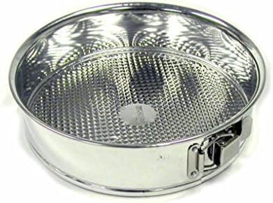Sunnyfly 3619 Quality Deluxe Tin Cheesecake Torte Quiche Springform Pan 9"