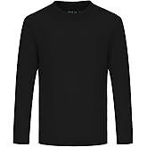Opna Youth Athletic Performance Long Sleeve Shirts for Boys or Girls - UV Protection Moisture Wicking Rash Guard
