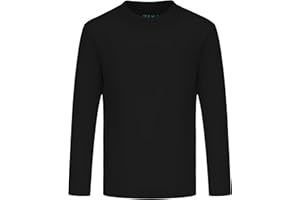 Opna Youth Athletic Performance Long Sleeve Shirts for Boys or Girls - UV Protection Moisture Wicking Rash Guard