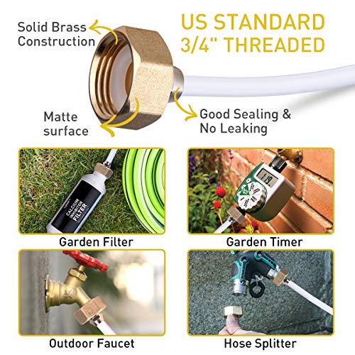 HOMENOTE Standing Misting Cooling System for a Cool Patio Breeze,13.1FT