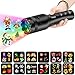 Fitfirst Handheld Halloween Projector Lights, 12 Slides Projection Holiday Lights, Battery-Operated 2 in 1 Decoration Light & Handheld Flashlight for Home Party, Birthday, Christmas, Easter