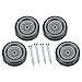 Revell Pinewood Derby Wheel & Axle Set, Black