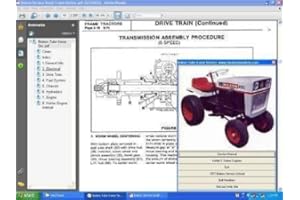 REPAIRMANUALS4U Bolens G14 G-14 H14 H-14 tractor service repair manual 1453 1456 library