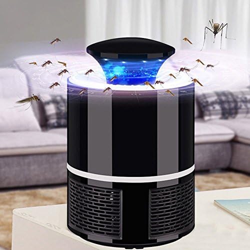 Electric Trap Lamp Light Insect Killer Mosquito LED (Black)