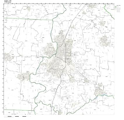 Salem Oregon Zip Code Map - Maping Resources