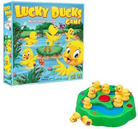 pressman toy lucky ducks game