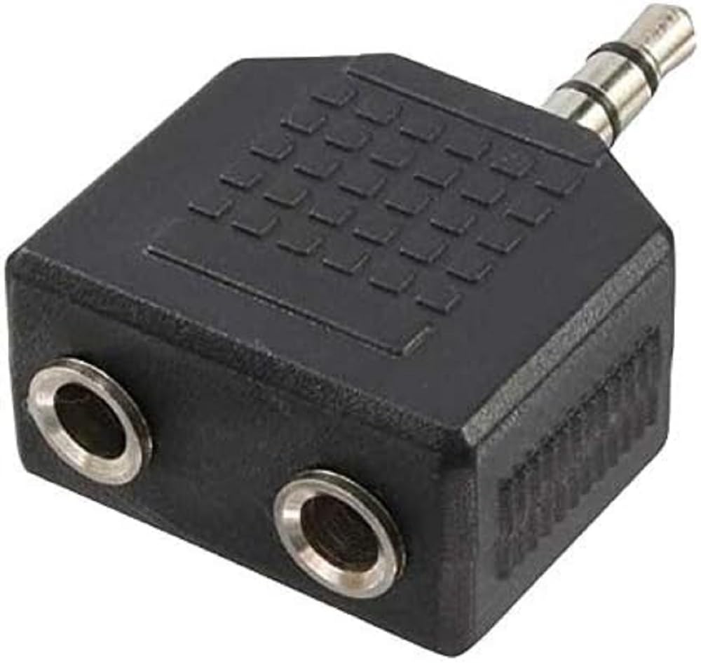 LogiLink CA1002 LogiLink 3.5 mm Stereo Male to 2 3.5 mm Stereo Female Stereo Audio Adapter