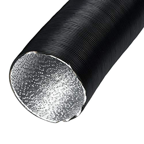 60mm Car Heater Pipe Duct Warm Air Outlet Vent Hose Clips T-shaped Tee Telescopic Hose Extendable Parking Vent Hose For Diesel/Webasto - Thumbnail 3
