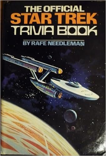 Official Star Trek Trivia Book Rafe Needleman Illustrated By W Photos Amazon Com Books