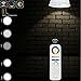 Mi-Light 2.4Ghz RF Remote And Touch Panel Control 4W Colour Changing GU10 Led Light Bulb Fully Dimmable Kelvin From Warm White 2700k To Cool White 6500k (4W GU10 RGB + Warm White + Cool White)