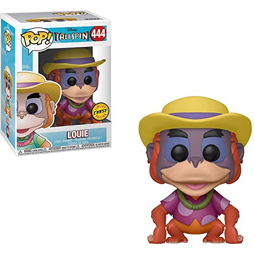 Funko Louie (Chase Exclusive): TaleSpin x POP! Disney Vinyl Figure & 1 PET Plastic Graphical Protector Bundle [#444 / 32085 - B]