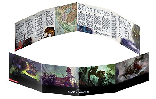 Gale Force 9 D&D Rage of Demons DM Screen Board Games