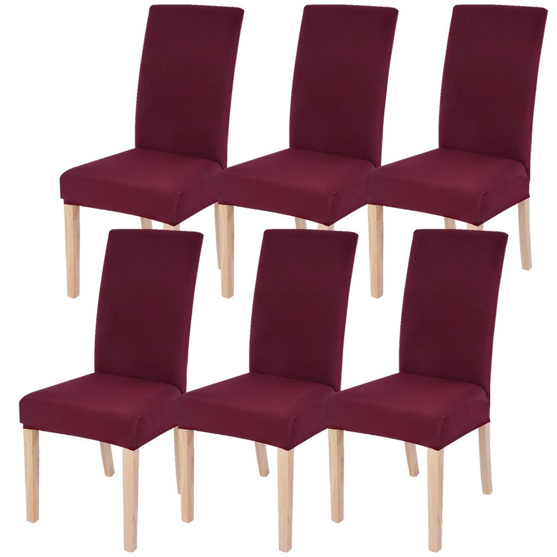 Best 6 pack red chair covers