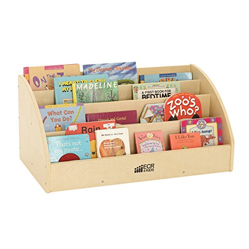 4 ECR4Kids+Toddler+Display+Organizer+Shelves