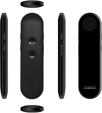 Nuevo Muama Enence Smart Voice Translator Traductor De Idiomas Instantaneo En Tiempo Real Bluetooth Voice Translator 40 Idiomas Para Viajes Reuniones De Negocios Busqueda De Rutas Black Amazon Es Hogar