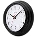 Equity 25013 8 Inch Black Basics Quartz Wall Clock