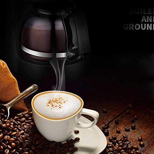 ZJZ Kaffeemaschine Filterkaffeemaschine, Haushalt automatische amerikanische Filterkaffee Brew Tee Anti-Drip-System… – Bild 4