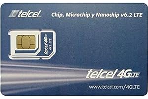 Telcel Mexico Prepaid SIM Card with 2.5 GB of Data and Unlimited Calls and Whatsapp
