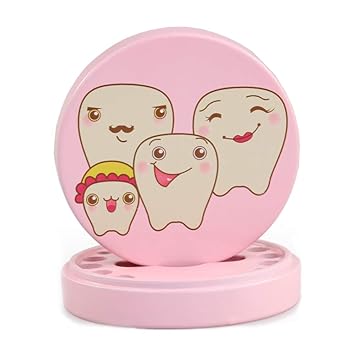 Amazon.com: Caja organizadora para guardar los dientes de los bebés, caja de recuerdos de madera, caja de recuerdos, colección de dientes, caja de recuerdos para niños, color rosa: Baby