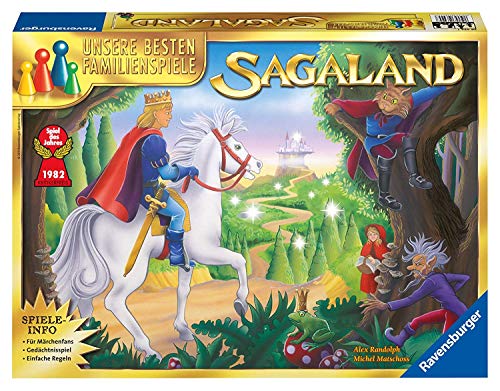 Ravensburger 26424 - Sagaland - Gesellschaftsspiel für Kinder und Erwachsene, 2-6 Spieler, ab 6 Jahren, Spiel des Jahres, die besten Familienspiele