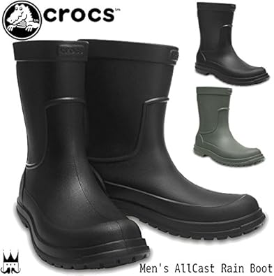 crocs allcast rain boot