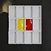 FCLUB Plastic Empty Watercolor Paint Pans - 100pcs Full Pans Watercolor Empty