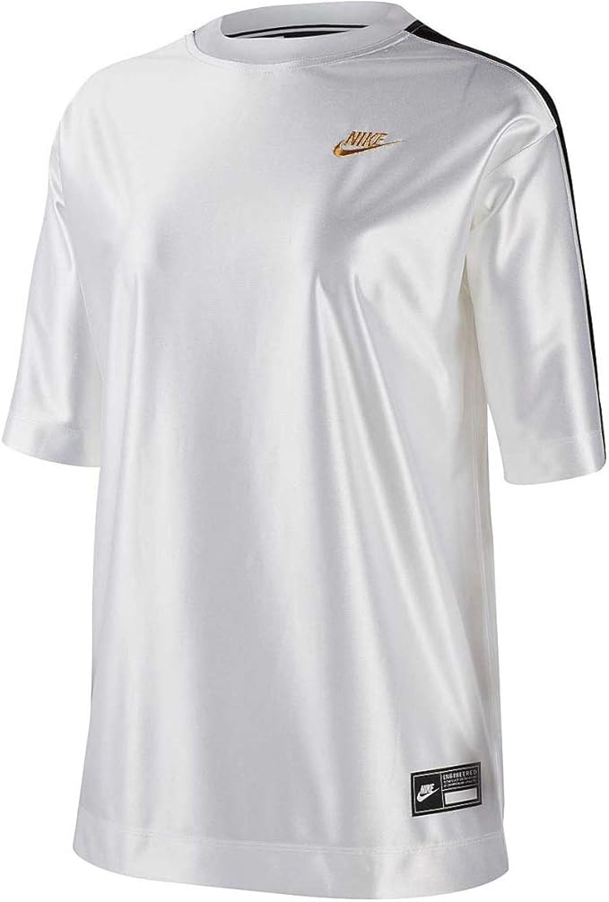 Nike スポーツウェア アイコンクラッシュ レディース 半袖トップ Ci9970 100 Us サイズ X Large カラー ホワイト フィットネス トレーニング シャツ 通販 Amazon