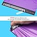 Fuxury 10x13 Inch 200 Pcs Purple Poly Mailers Shipping Envelopes, Self-Sealing Envelopes, Boutique Custom Bags, Enhanced Durability Multipurpose Envelope, Keep Items Safe & Protected