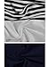 VfEmage Women's Vintage Faux Twinset Striped Wear to Work Stretch Bodycon Dress