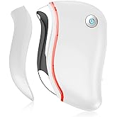 Aikertec Heat Electric Gua Sha Tool, 4-in-1 Multi-Function Face Massager, Facial, Double Chin, Awakening Skin, Deep Treatment