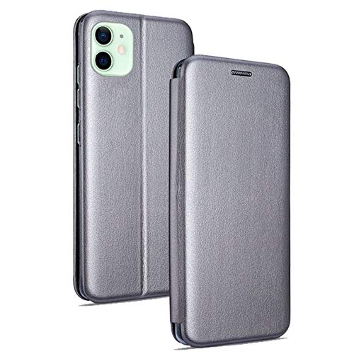 Cool Flip Cover for iPhone 12/12 Pro Elegance Silver