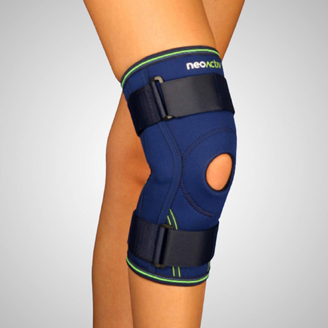 Emo RD52A Stabilising Knee Support with Polycentric Joint Blue