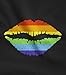 Gay Pride Rainbow Lips Love No Limits Women Tank Top